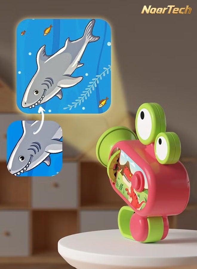 NoorTech 12-Themes Light-Up Flashlight Projector for Bedtime Stories Interactive Learning System with 96 Picture Scenes Early Cognitive Puzzle Toy Children's12-Themes Light-Up Flashlight Projector for Bedtime Stories Interactive Learning System with 96 Picture Scenes Early Cognitive Puzzle Toy Children's - Image 1